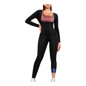 Junlan Full Body Sauna Suit for Women Sweat Jumpsuit Waist size XL